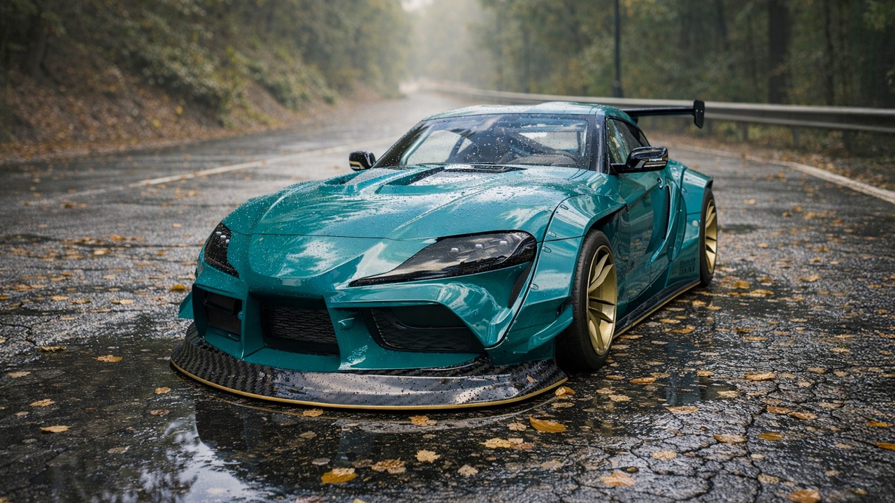 Pure Aesthetics: Widebody Supra MK5 Review
