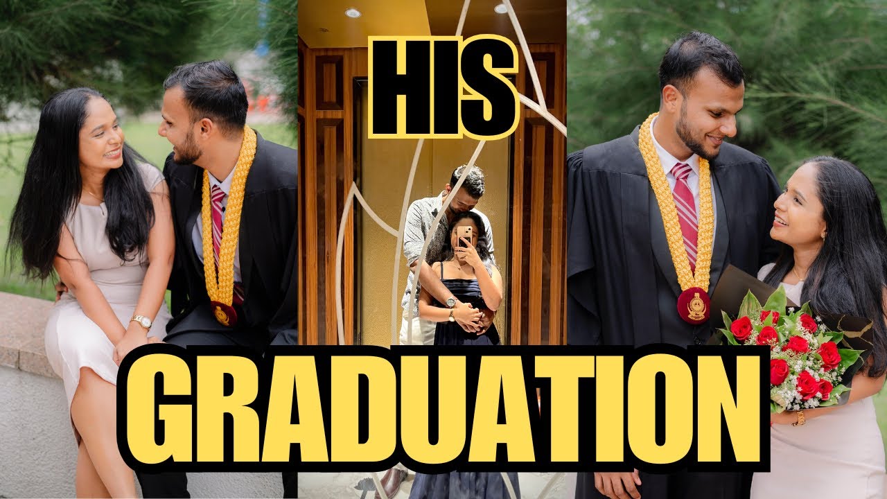 His *GRADUATION* 🎓 vlog | University of Moratuwa🏫| Graduation Dinner 🍱🏙️ at ITC Ratnadipa 🥂
