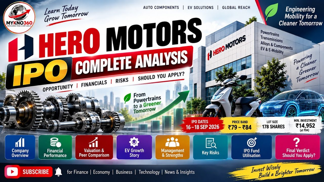 Hero Motors IPO 2026 Complete Analysis | Financials, Valuation, Risks & Should You Apply?