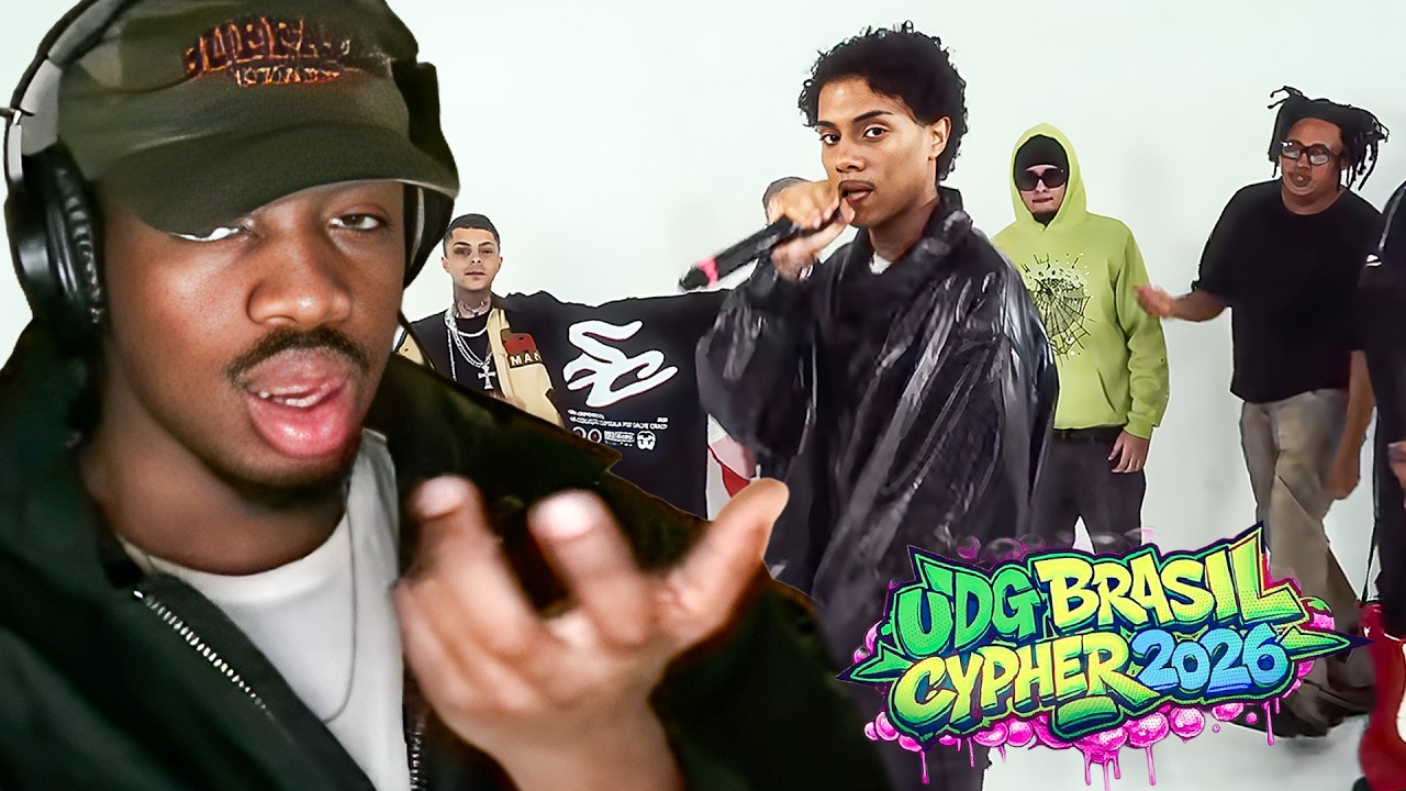 BRASIL HAD AN UNDERGROUND CYPHER? UDG Brasil 2026 Cypher REACTION