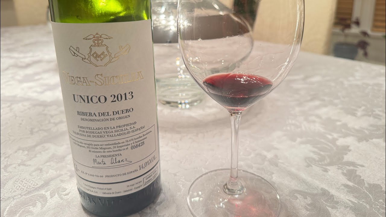 Vega Sicilia 2013 Unico Gran Riserva Ribera Del Duero Spanish Trophy Wine Review