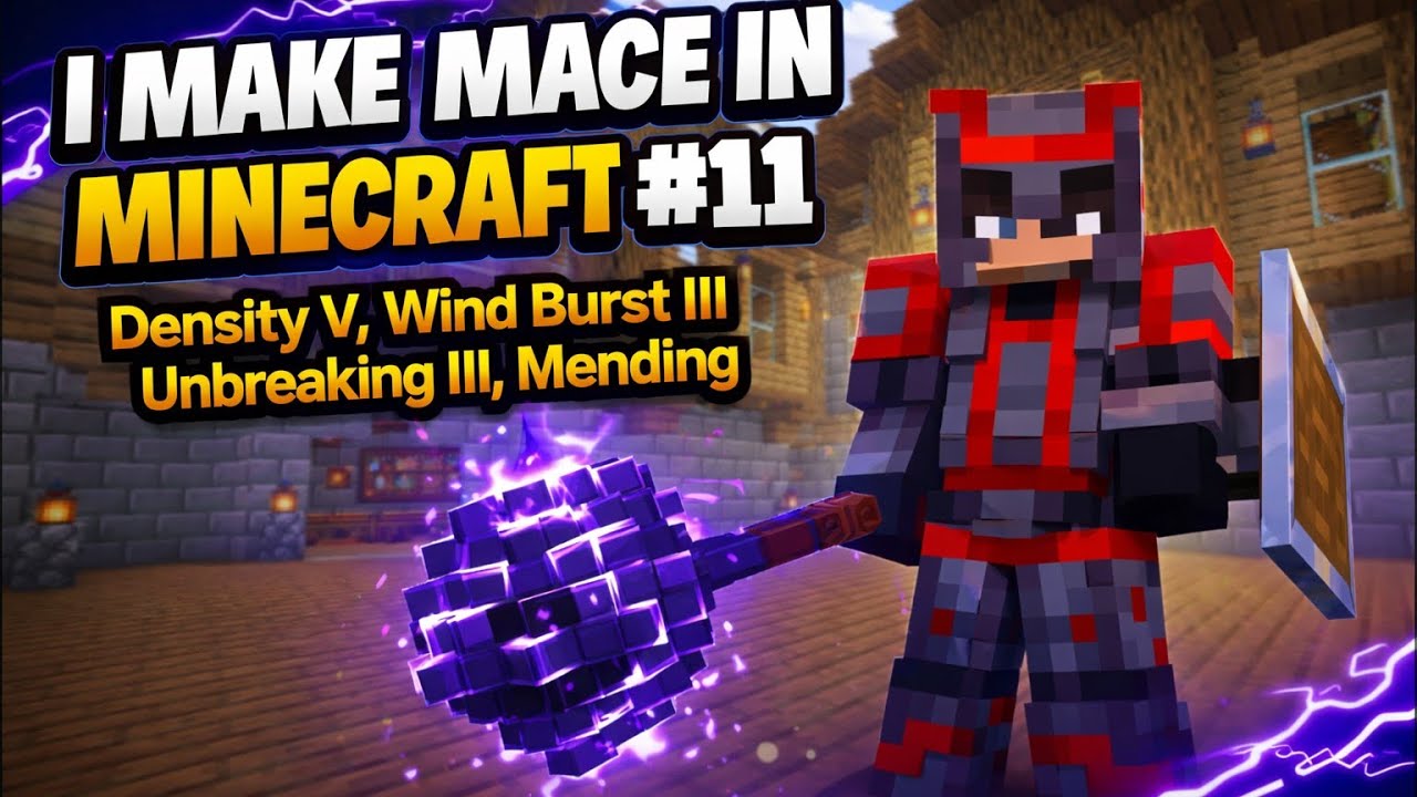 I Make Powerful Mace in Survival 😨 #11