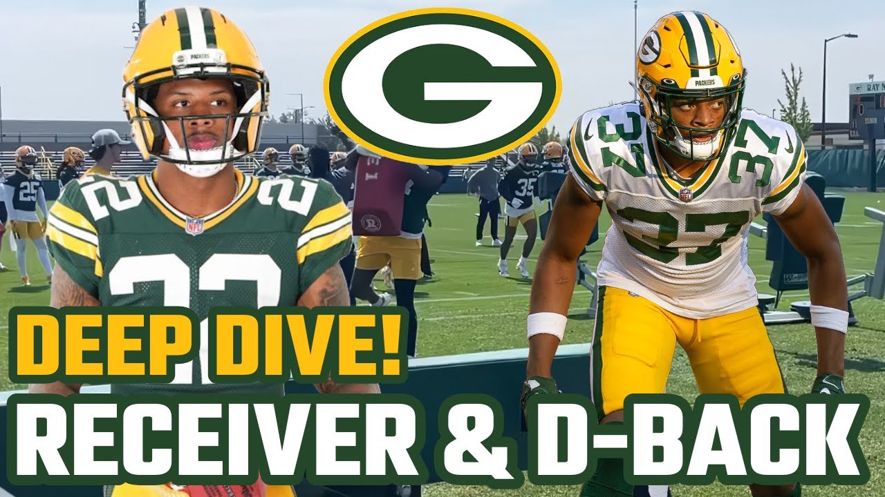 Green Bay Packers 2025: Stacked WR & DB Depth Chart Breakdown!