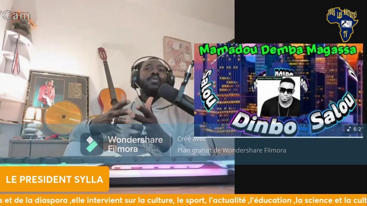 Diffusion en direct de FANS CLUB ARTISTES SONINKES