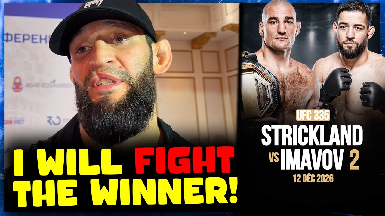Khamzat Chimaev GOES OFF on Strickland vs Imavov, Promises To DESTROY The Winner! 