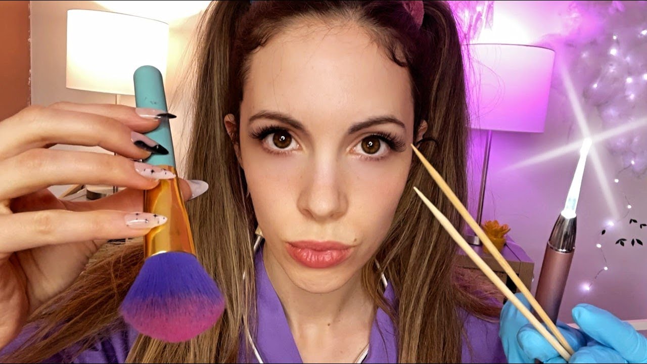 ASMR FAST Scalp Check, Makeup, Color Stylist, Medical, Eye Dr, (CHAOTIC & UNPREDICTABLE)