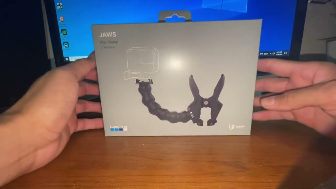 GoPro Jaws Flex Clamp Unboxing