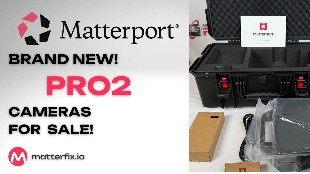Brand New Matterport Pro2 Cameras with Protective Hard Case & 1 Year Warranty!