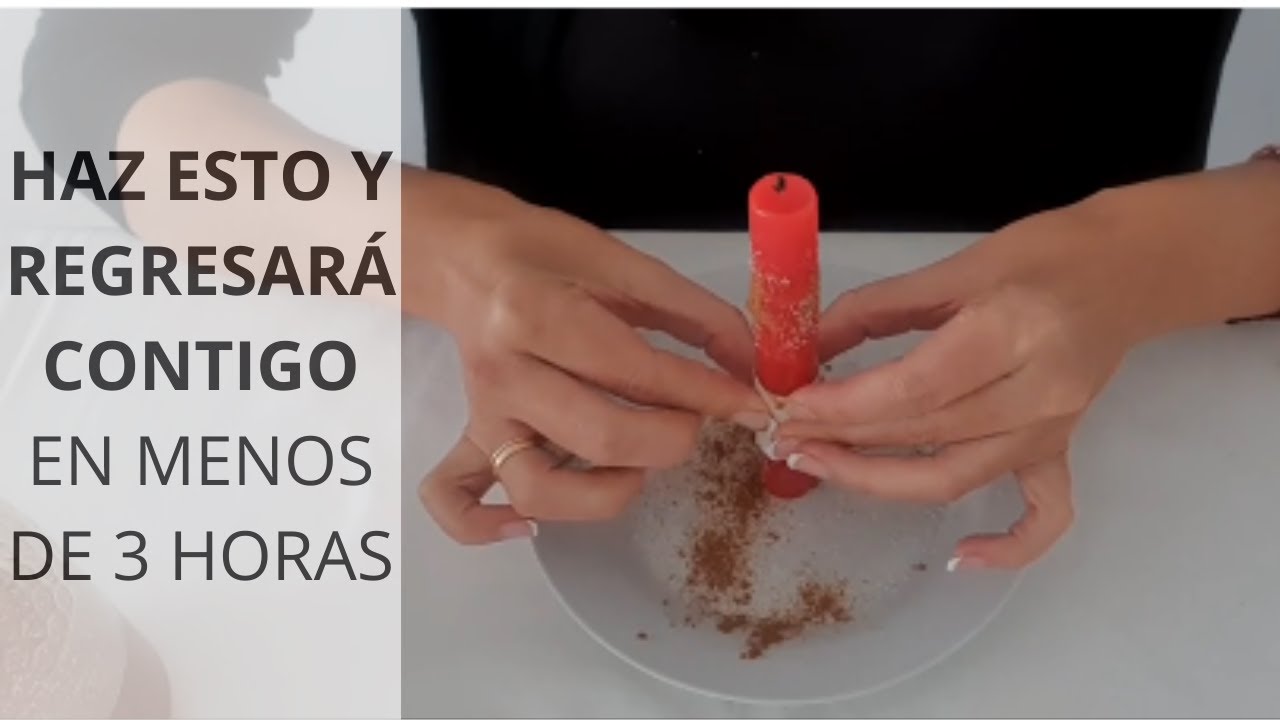 Hechizo Muy Fuerte Para que Regrese en MENOS DE 3 h!!!💥💝