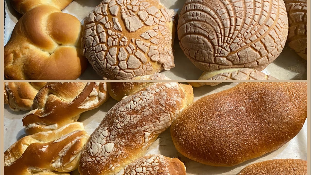 VARIEDAD DE PAN USANDO UNA MISMA MASA