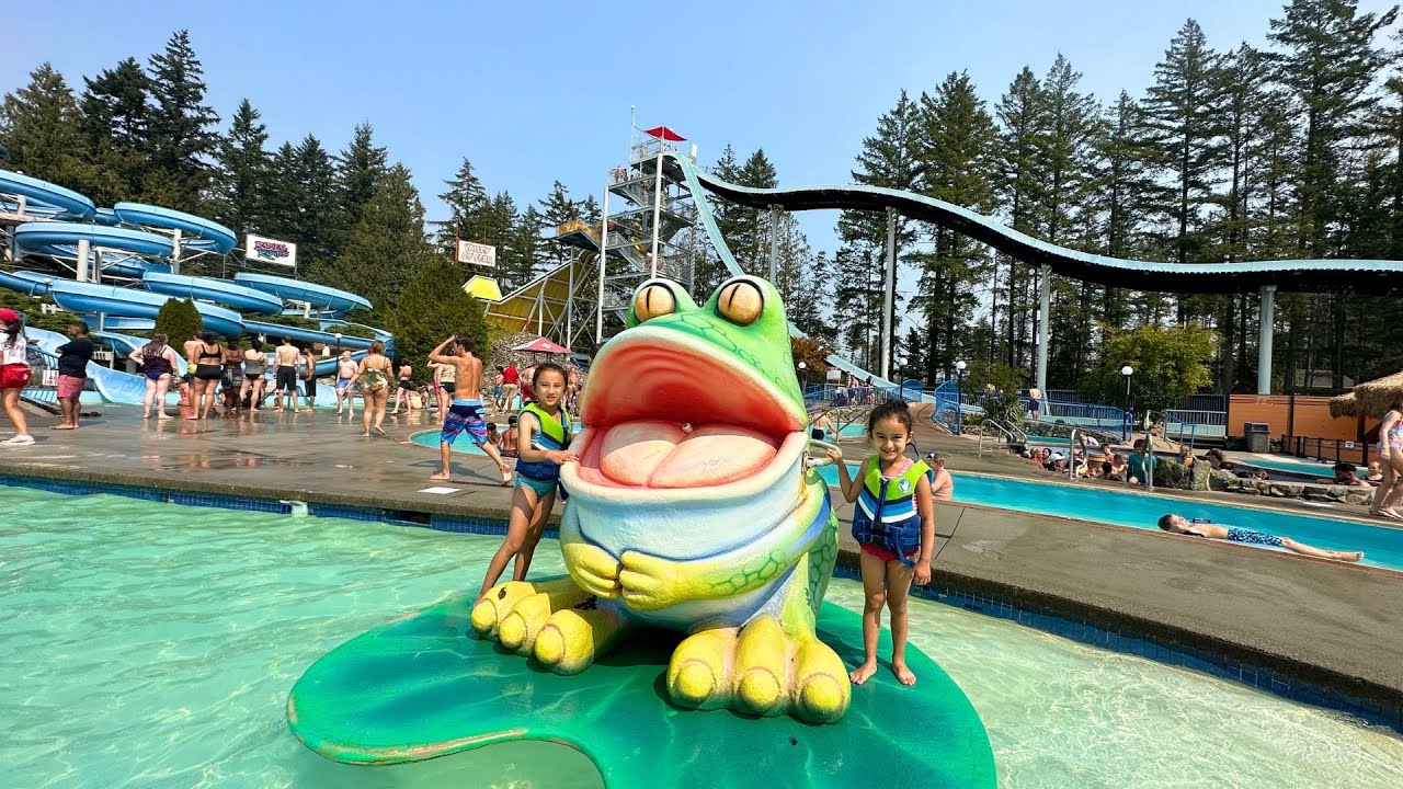 Kids Have a Blast at Cultus Lake Waterpark!