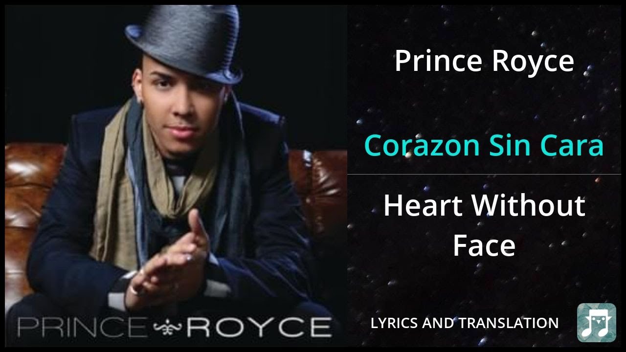 Prince Royce - Corazon Sin Cara Lyrics English Translation - Dual Lyrics English and Spanish