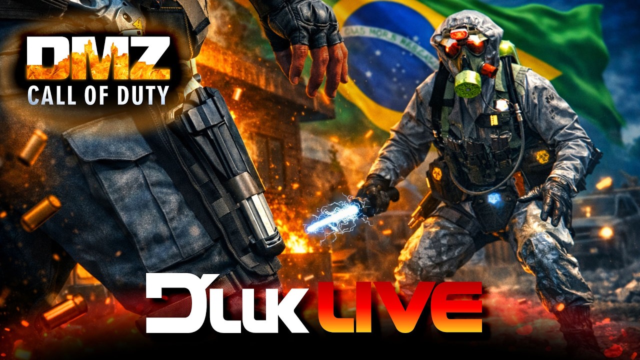 🟢 LIVE ON 🎮 DMZ o início. Contratos, Melhorias e Missões 💀 Call Of Duty 🇧🇷 DLuk Live (PS5) 🦉
