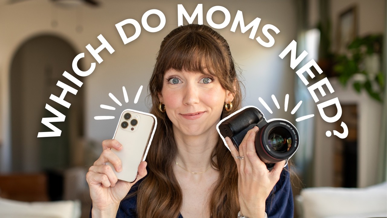 Do You Need a Fancy Camera? (What moms need and why!)