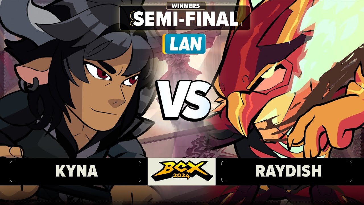 Kyna vs Raydish - Winners Semi-Final - Brawlhalla World Championship 2024 - LAN 1v1