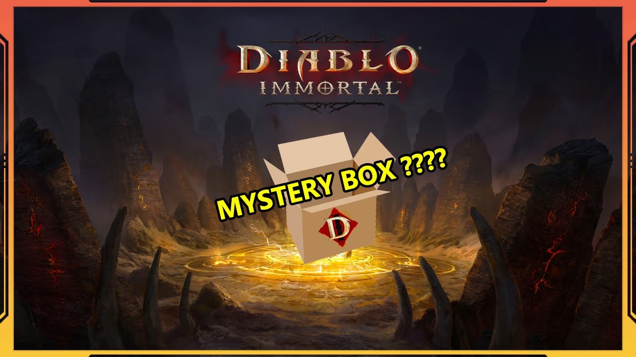 I Got A MYSTERY BOX From DIABLO IMMORTAL
