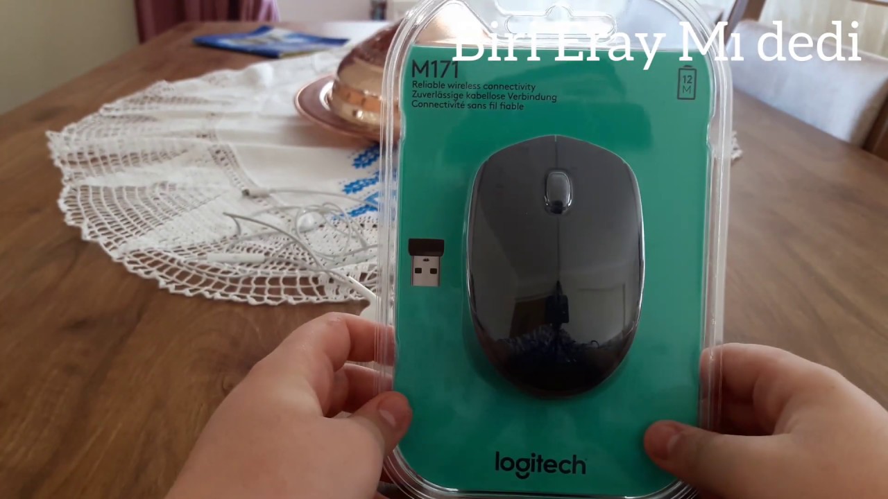 A101'e gelen Logitech M171 kablosuz mausu inceliyoruz