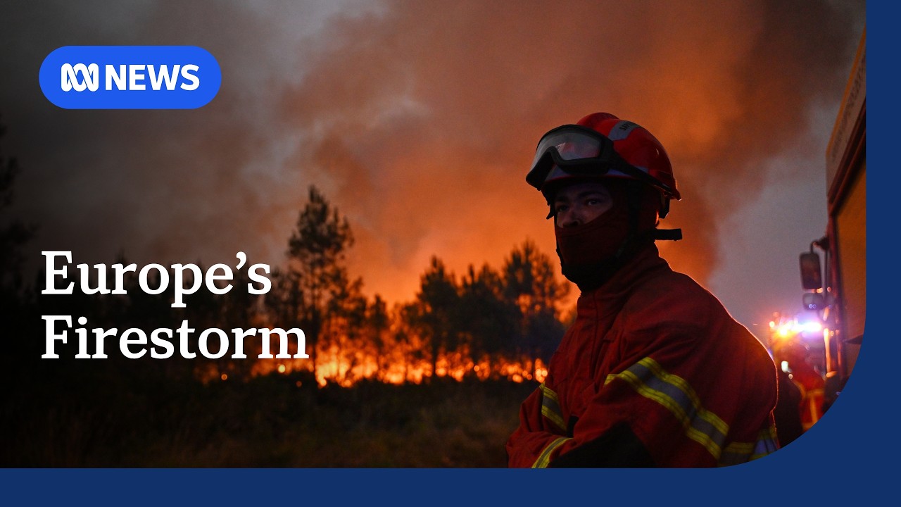 France and Spain's wildfire emergency deepens amid soaring temperatures | ABC NEWS