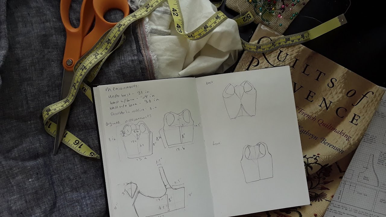 Project Diary: Quilted Corset, Pt. 1