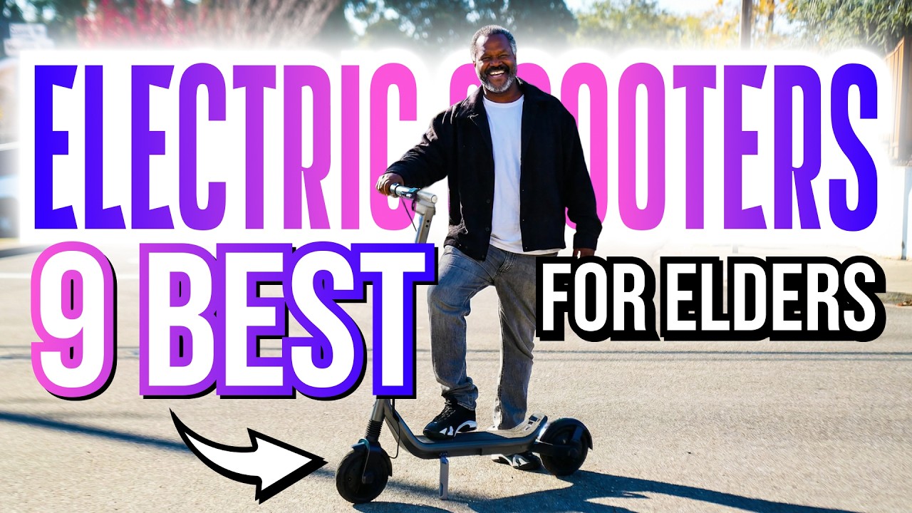 Best Electric Scooters for Older Riders &mdash; Safe, Stable & Comfortable