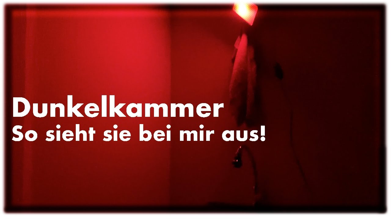 Meine Dunkelkammer - ein Einblick hinter die Kulissen bzw. hinter den Vorhang.