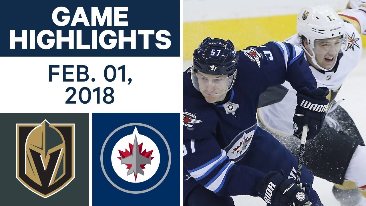 NHL Game Highlights | Golden Knights vs. Jets &ndash; Feb. 1, 2018