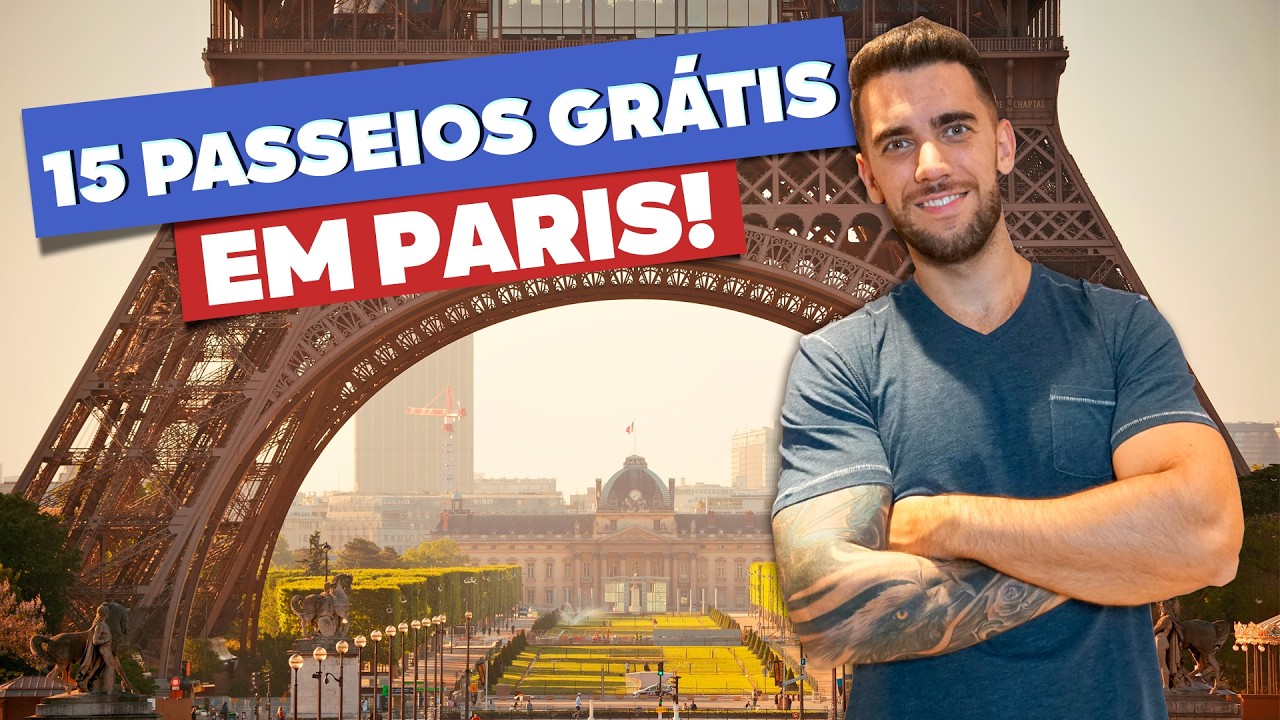 15 passeios GRATUITOS em PARIS! Lugares incr&iacute;veis e de gra&ccedil;a!