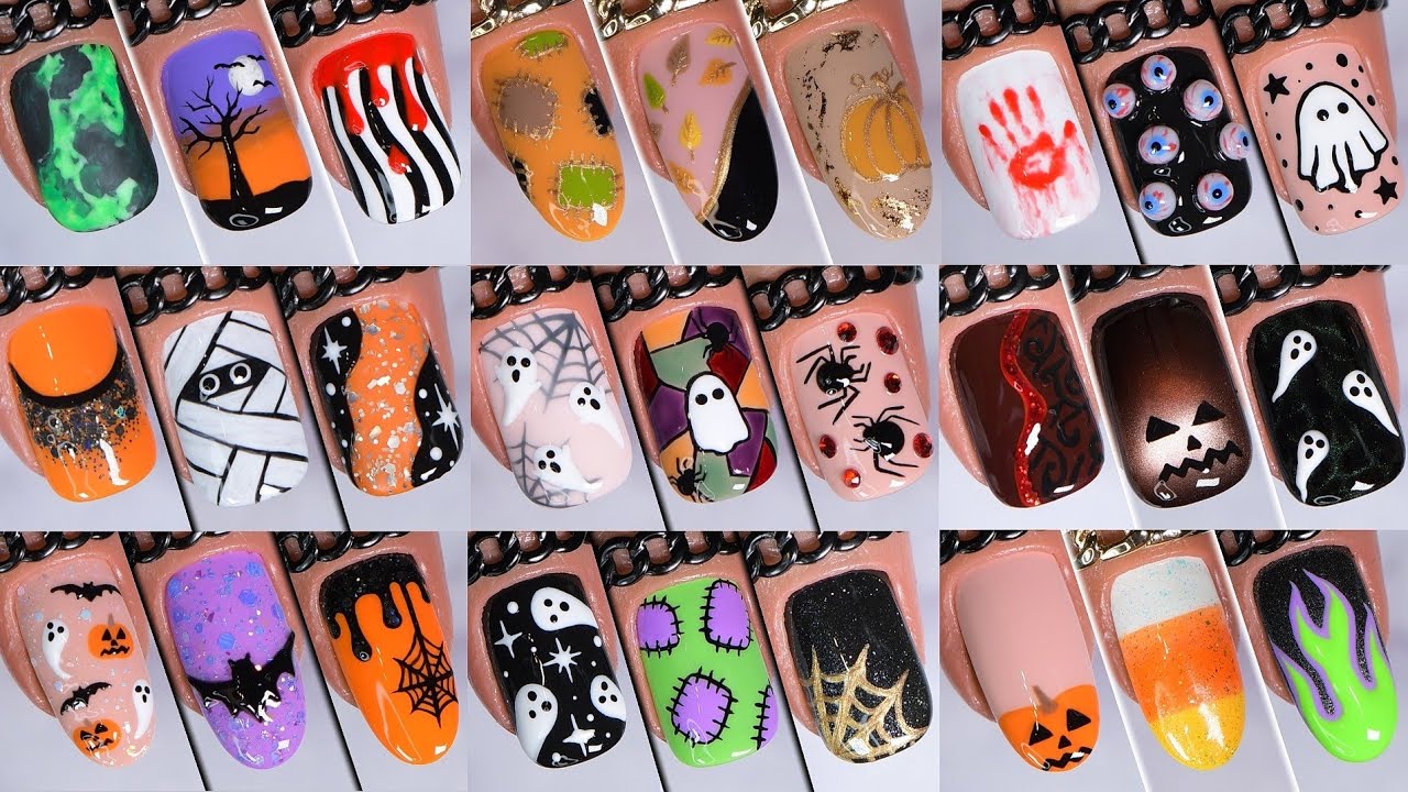 Huge Halloween Nail Art Compilation | 25+ Nail Design Ideas For Halloween 2025