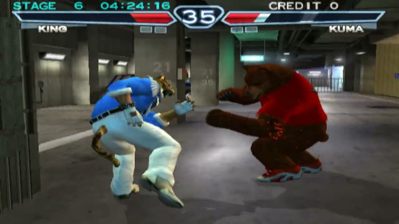 Tekken 4 Arcade - King (PCSX2)