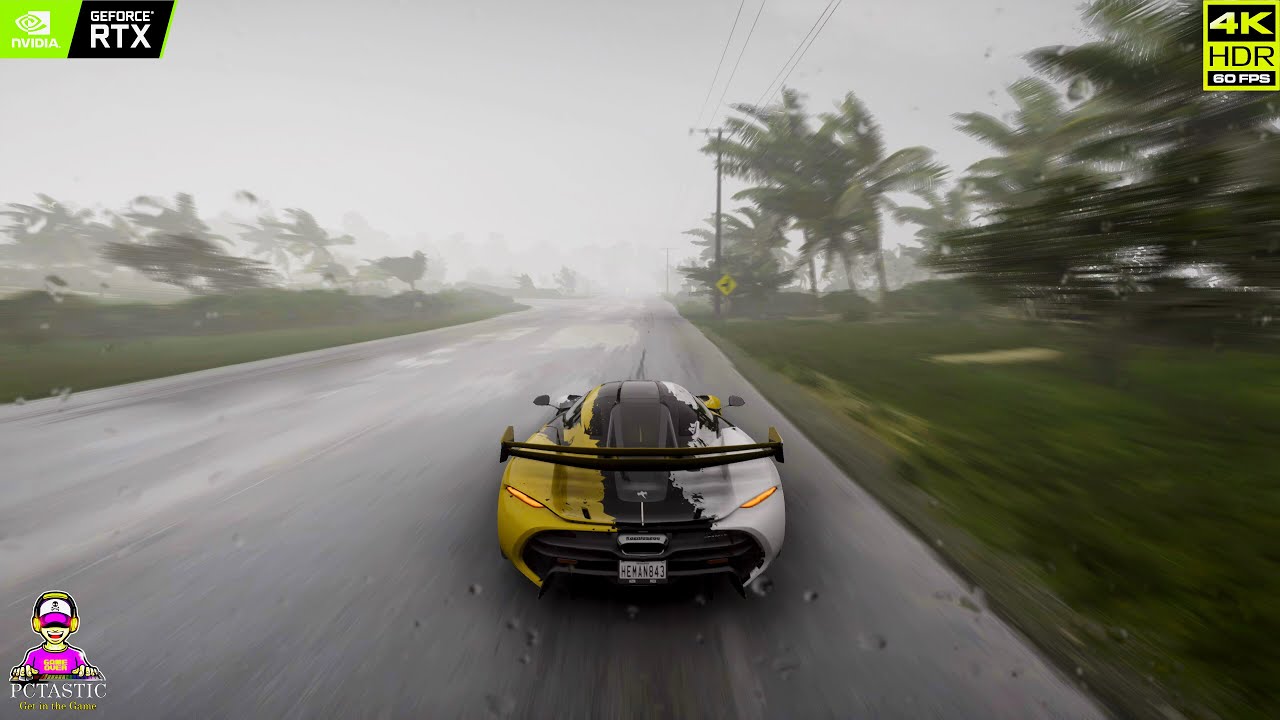 Forza Horizon 5 - Koenigsegg Jesko - Tropical Storm - Goliath Race Gameplay (PC HDR) [4K HDR 60FPS]