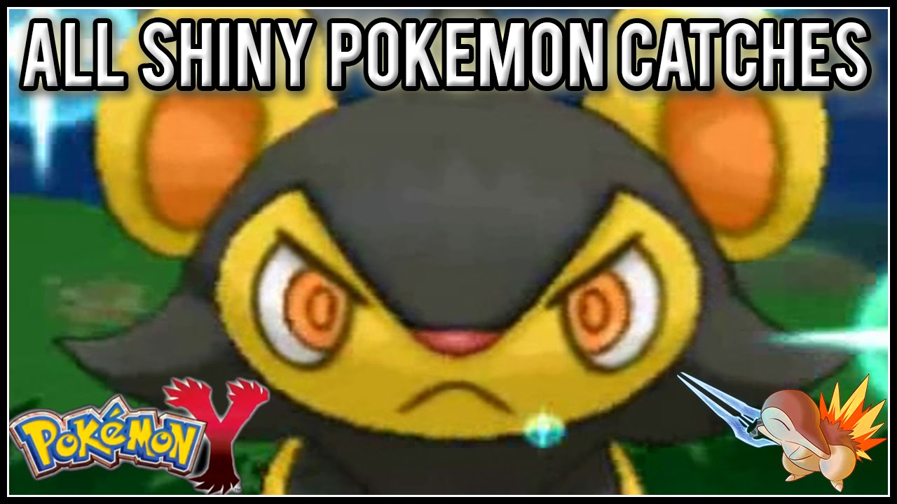 All Shiny Pokemon Catches in Pokemon X and Y Compilation From Twitch Streams!