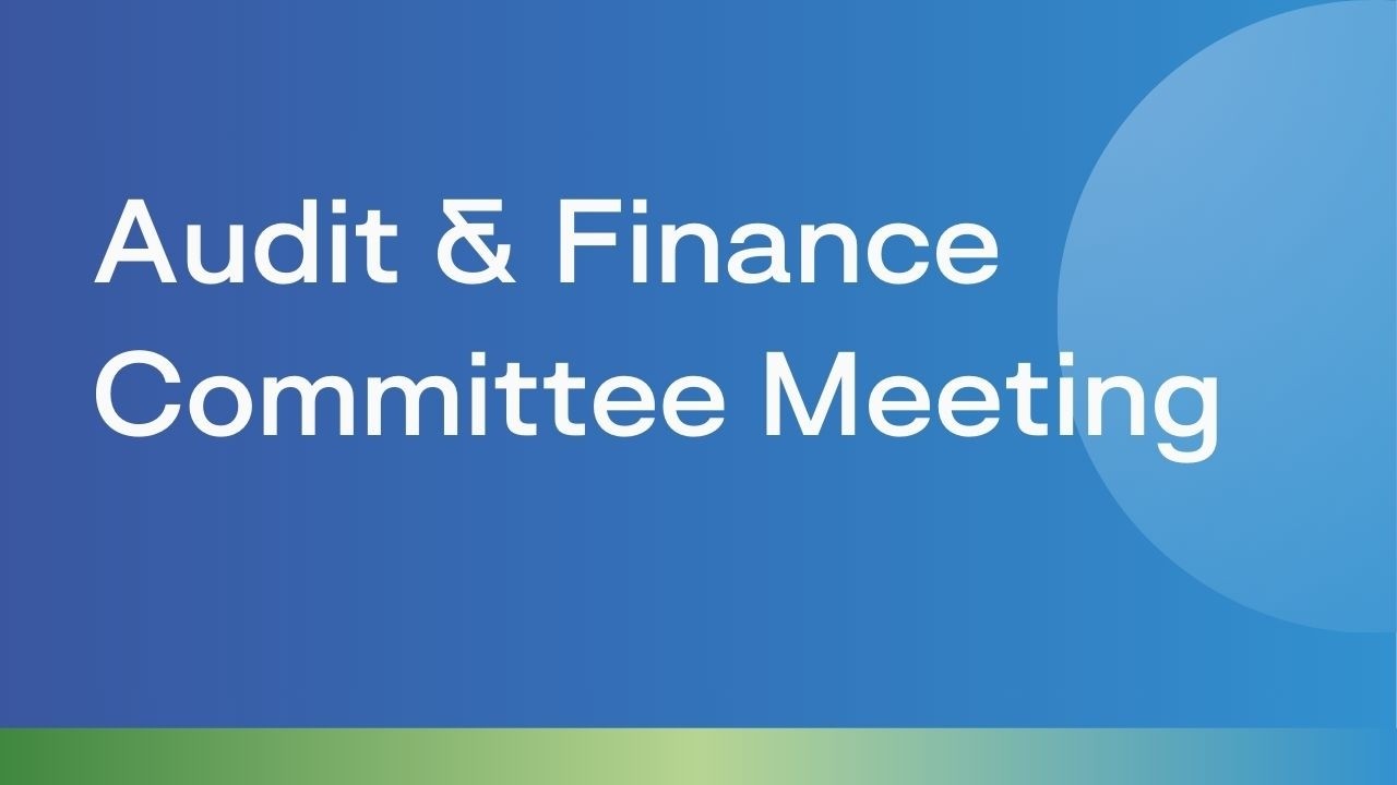 February 9, 2026 Audit and Finance Committee Meeting