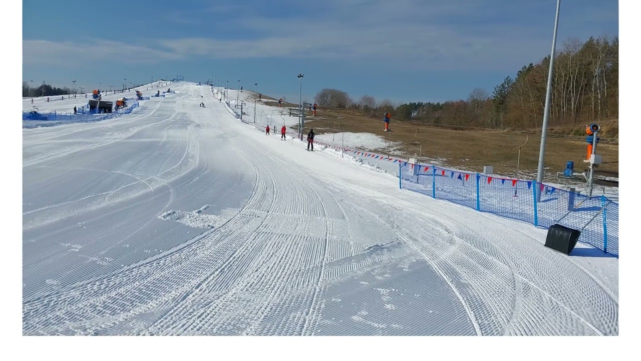 Ośrodek narciarski RYBNO koło Łomży.
