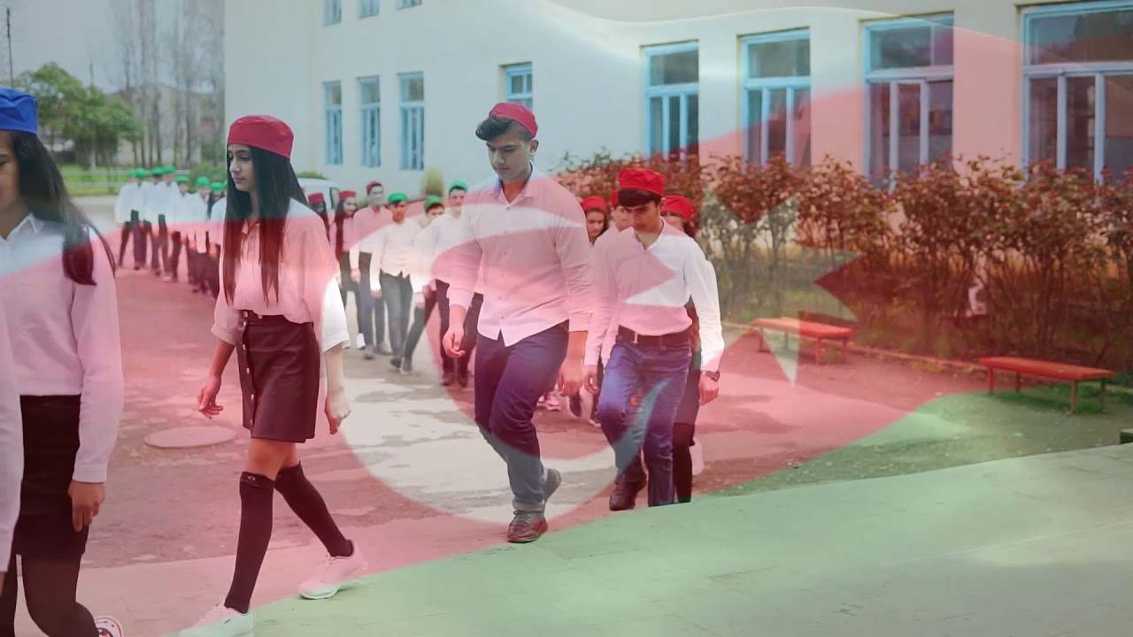 Lənkəran Şəhər GİMNAZİYA məktəb FlashMob  ''VƏTƏN