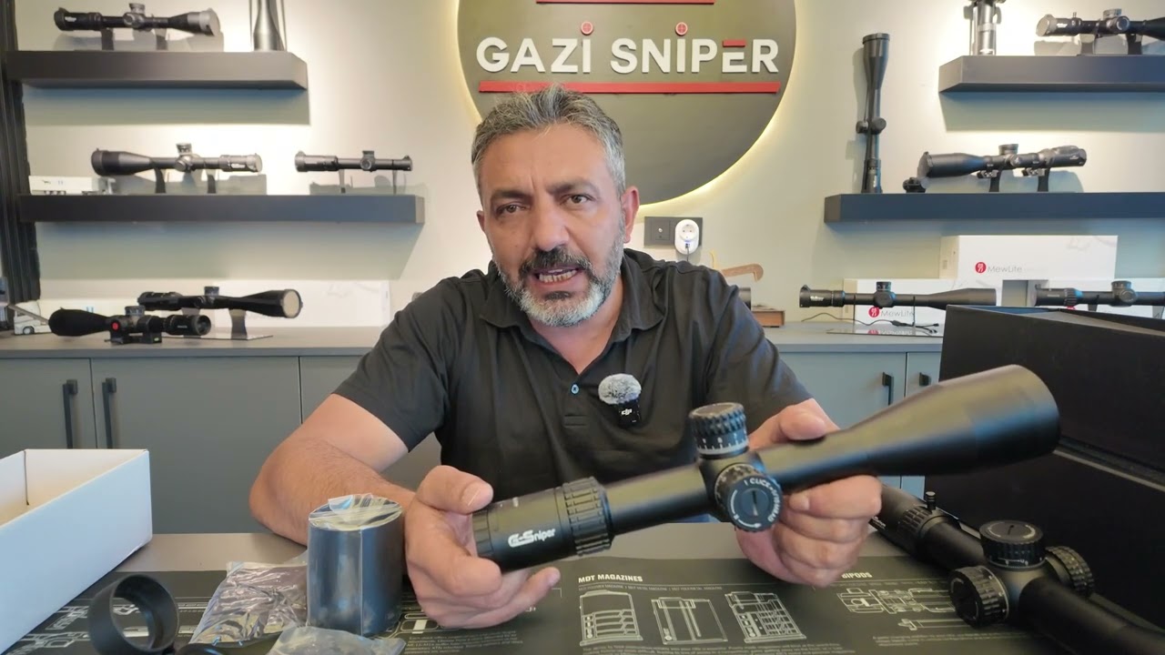 Gazi Sniper 5-25x56 ve 5-30x56 Uzak Mesafe Tüfek Dürbünleri