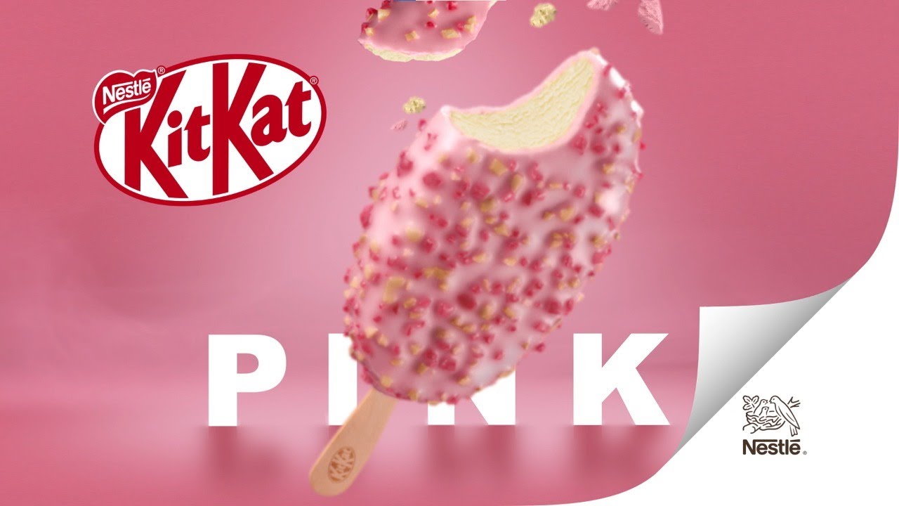 New KITKAT Pink Ice Cream!