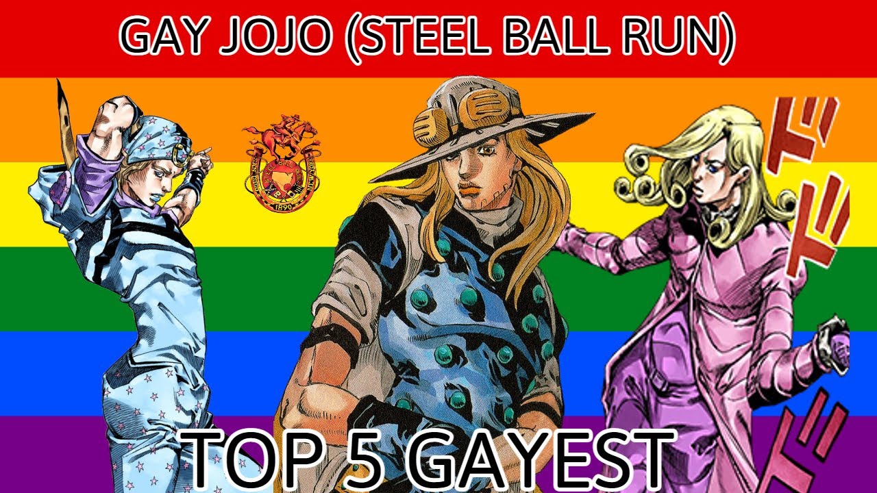 Топ-5 самых геев-персонажей JJBA Steel Ball Run