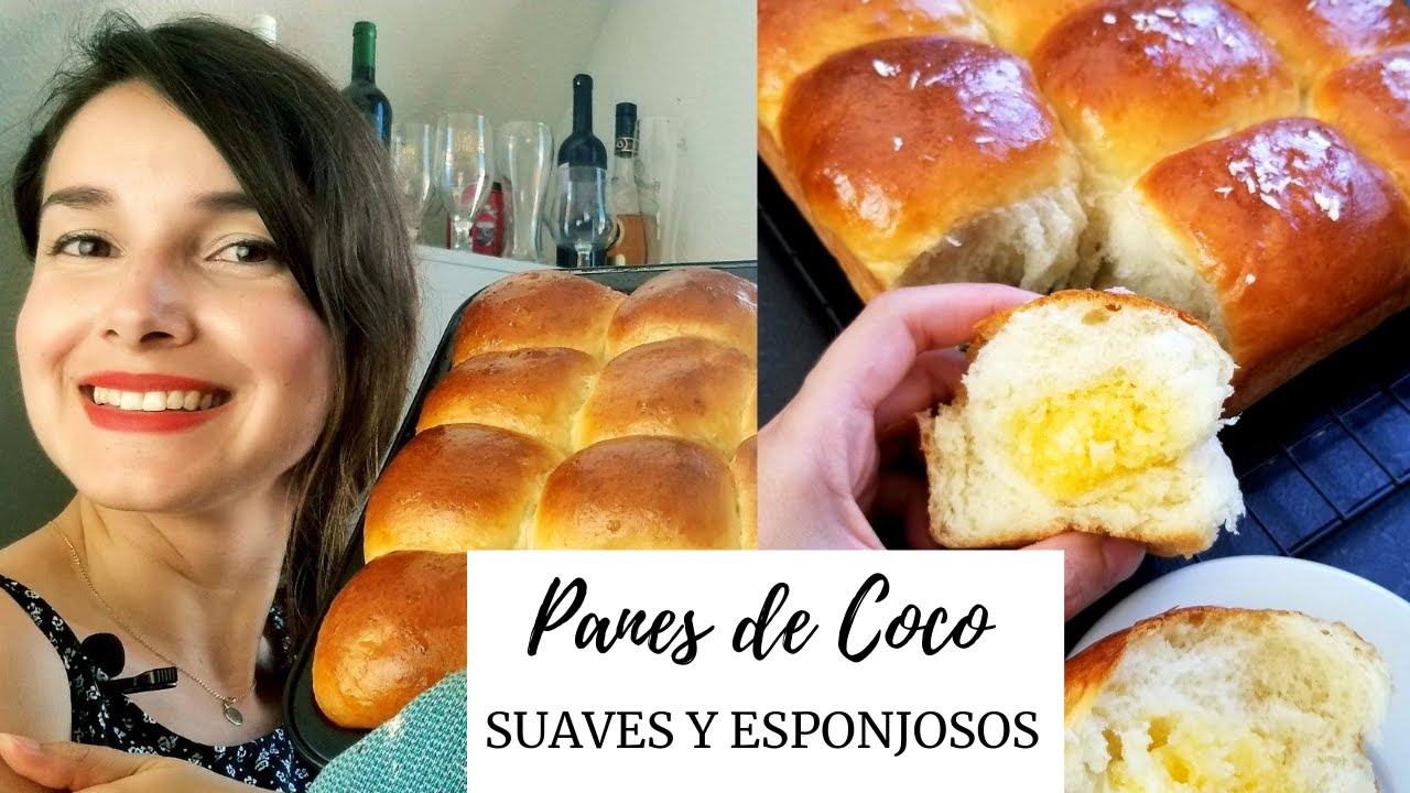 Panes CHINOS rellenos de coco |Dulces y suaves como nubes| Los más ricos que probarás en tu vida 😋