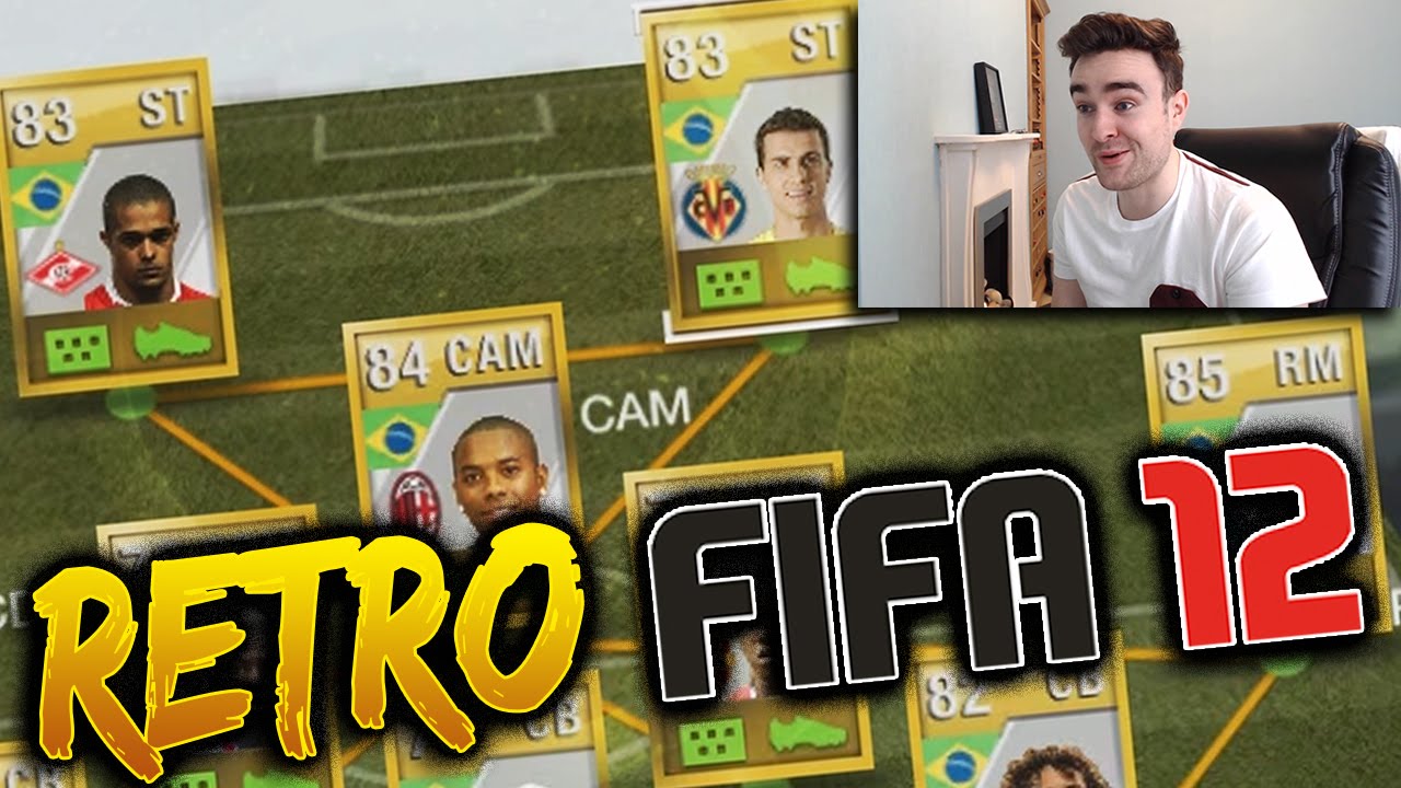 THE SWEATIEST SQUAD IN FIFA HISTORY!!! - RETRO FIFA 12 SQUAD BUILDER