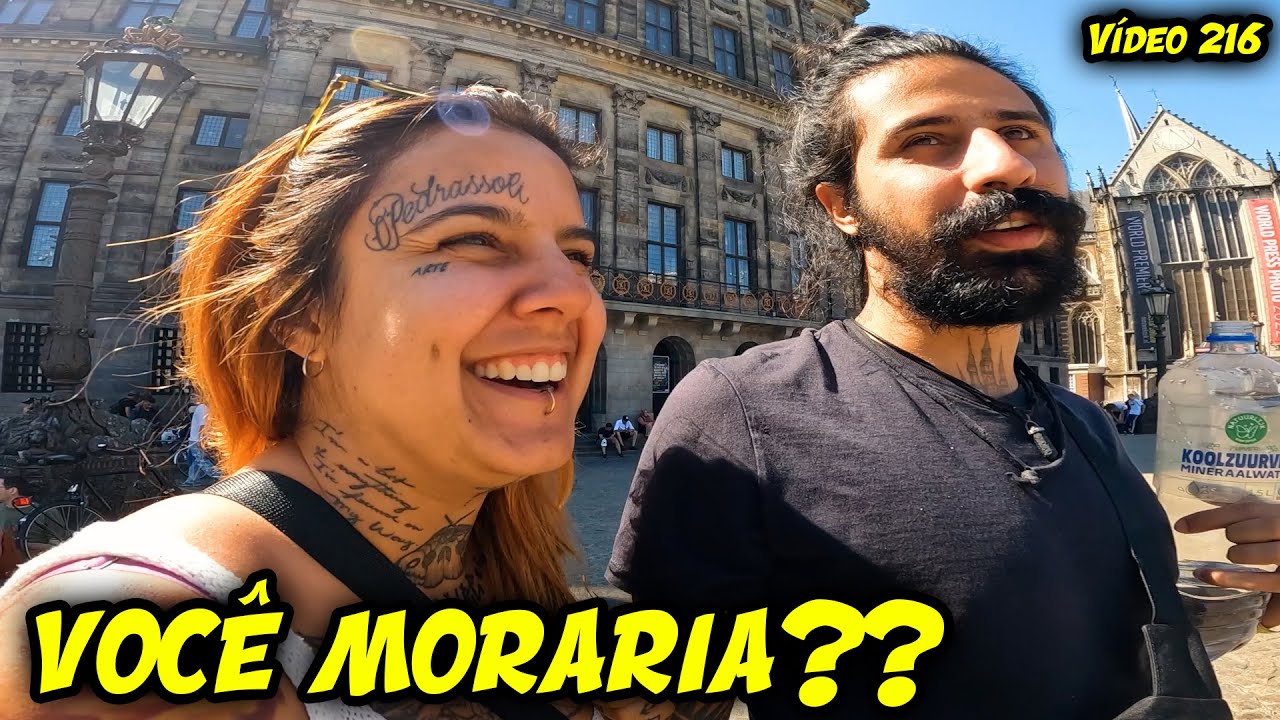 AQUI OS MOTORHOMES SÃO BARCOS - AMSTERDAM | PEGADAS 209