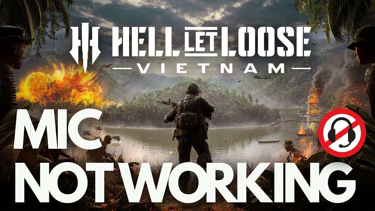 Hell Let Loose Vietnam: не работает голосовой чат / не работает микрофон на ПК &mdash; РЕШЕНИЕ 🎮🔥