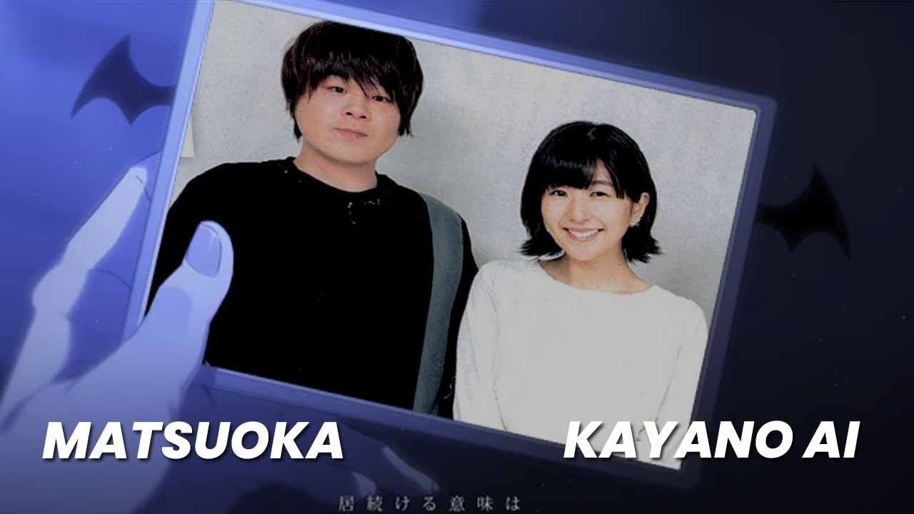 Matsuoka and Kayano Ai Farewell to Each Other
