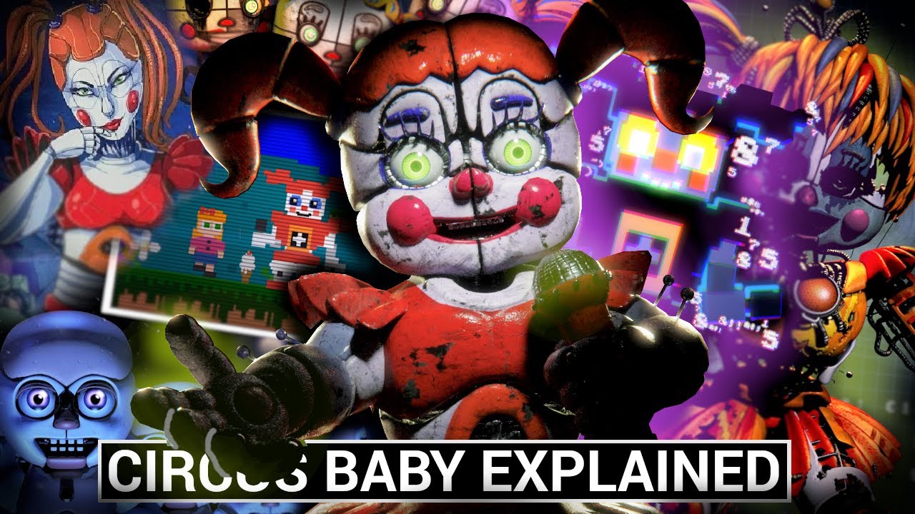 Объяснение аниматроники FNAF — CIRCUS BABY (Факты о Five Nights at Freddy's)