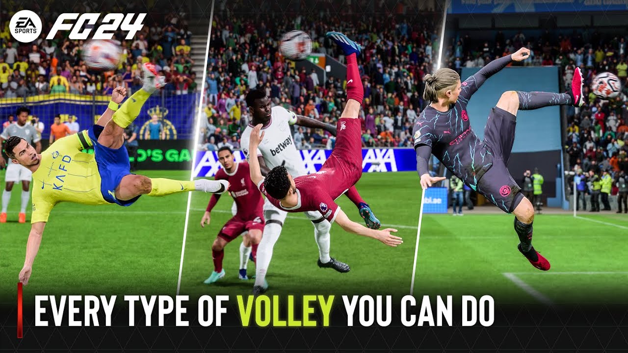 EA SPORTS FC 24 | Все доступные виды ударов с лёта