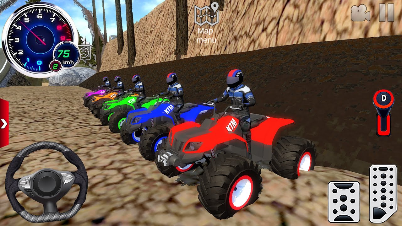 Extreme Off-Road on Dirt Quad Bikes Racing game #1 - Offroad Outlaws Best Bike game Android Gameplay