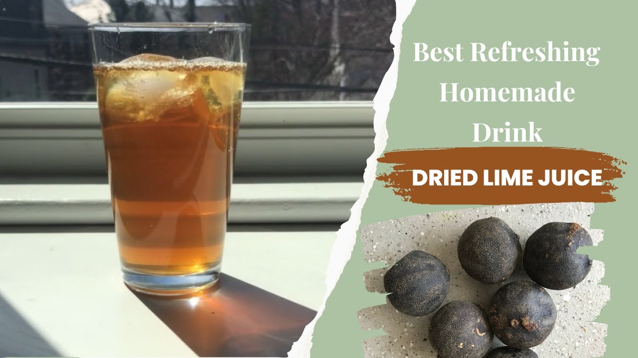 Dried Lime Juice Recipe-Most Refreshing Homemade Drink for Summer!