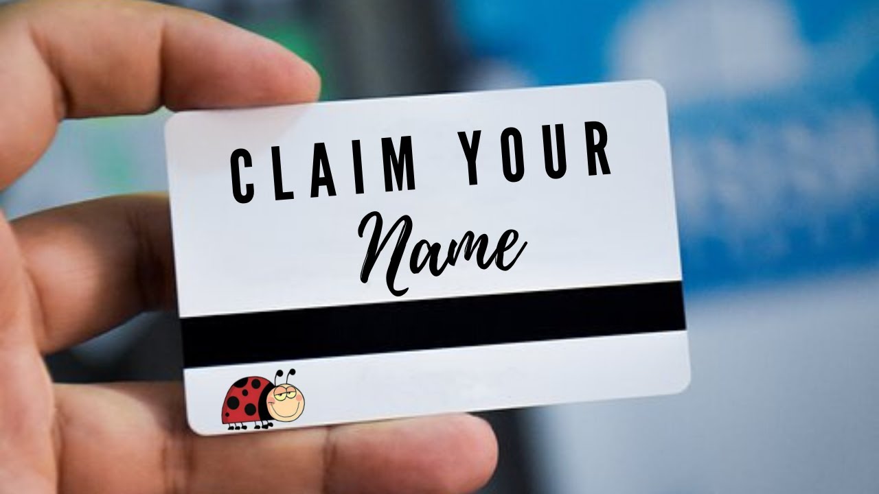 Claim Your Name! Demonstrate resilience by declaring your name.