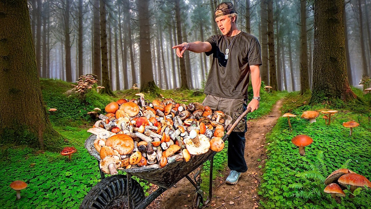 NEJEXTRÉMNĚJŠÍ HLEDÁNÍ GIGA HŘIBŮ! (tajný houbový les)