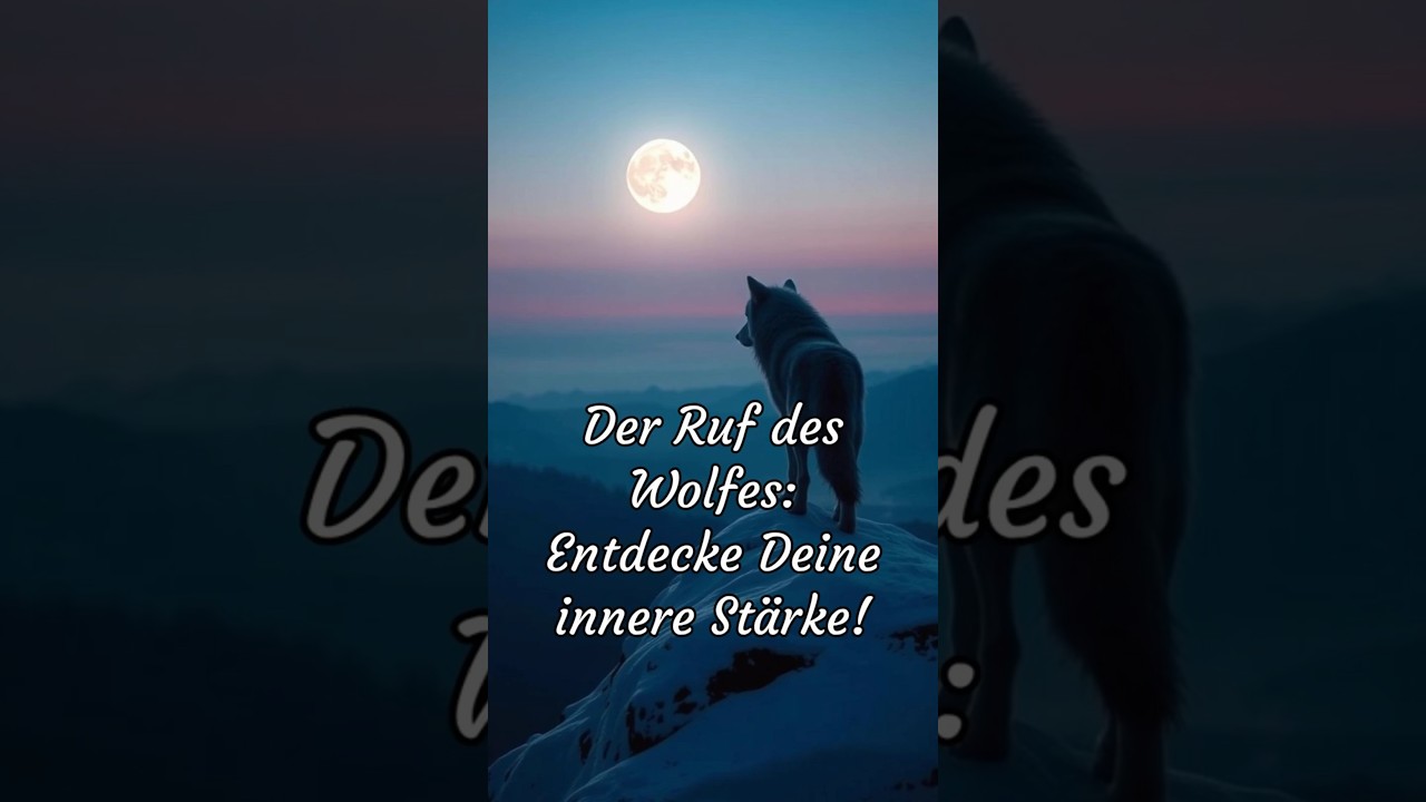 Die Weisheit des Wolfes #krafttier #krafttiere #innerest&auml;rke #loyalit&auml;t #wolf #weisheit #mindset