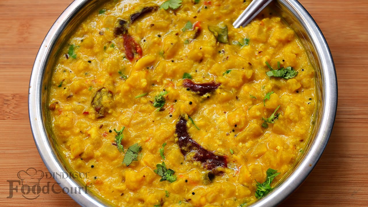 Vazhaithandu Kootu/ Banana Stem Kootu